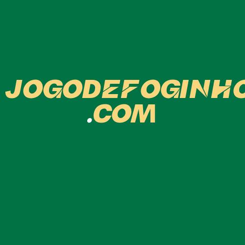 Logo da JOGODEFOGINHO